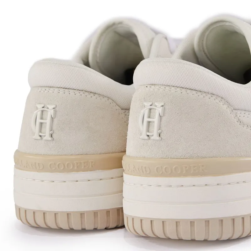 Holland Cooper Retro Runner Ladies Sneakers - Off White-3