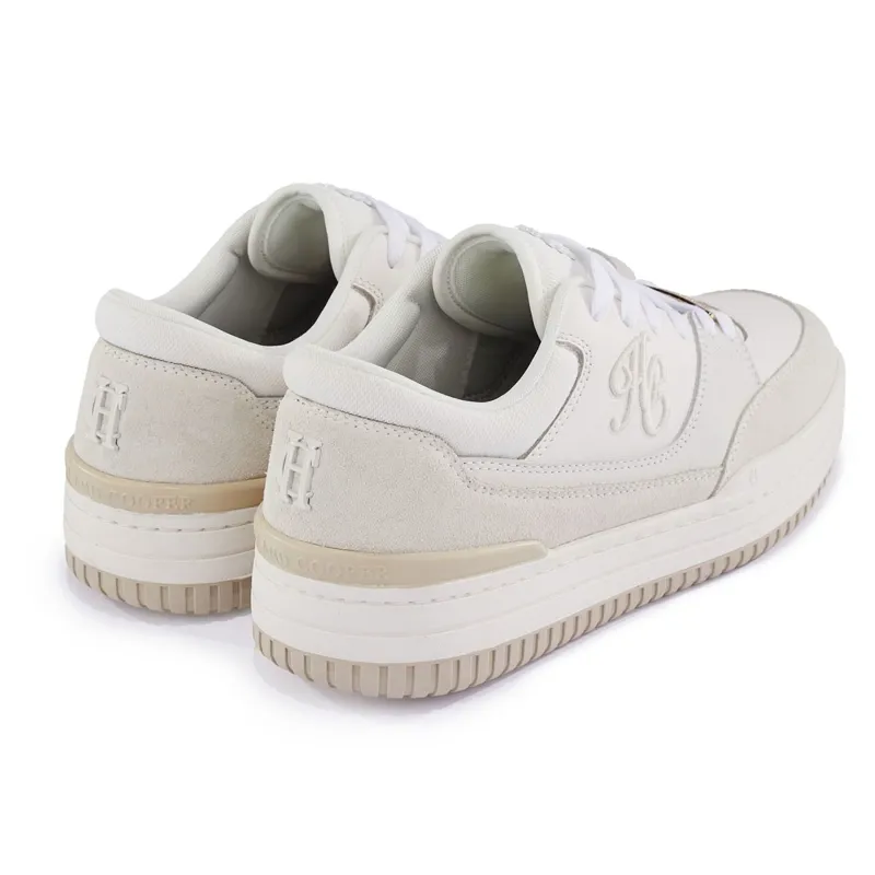 Holland Cooper Retro Runner Ladies Sneakers - Off White-6