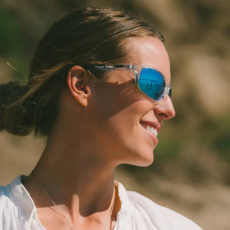 Revo Jude Sunglasses - Crystal/H20 Heritage Blue-3