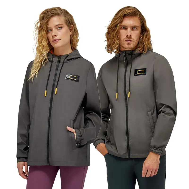Riders Gene Waterproof 002 Unisex Jacket - Dark Gray