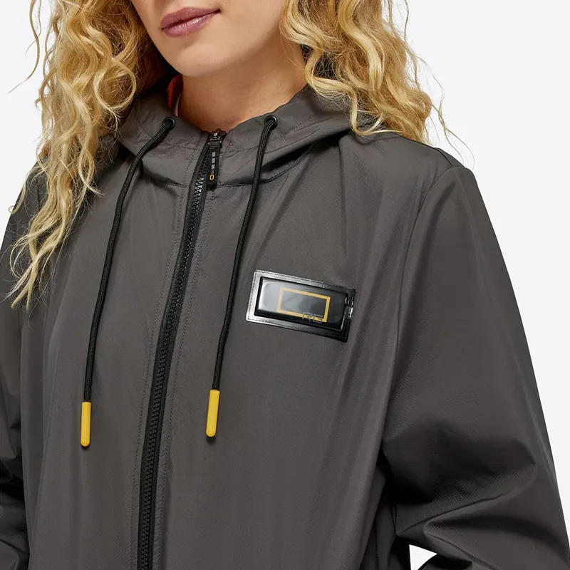 Riders Gene Waterproof 002 Unisex Jacket - Dark Gray-1