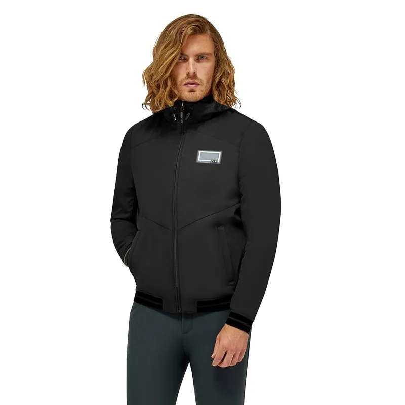 Riders Gene Hooded Softshell Men's Jacket - Black