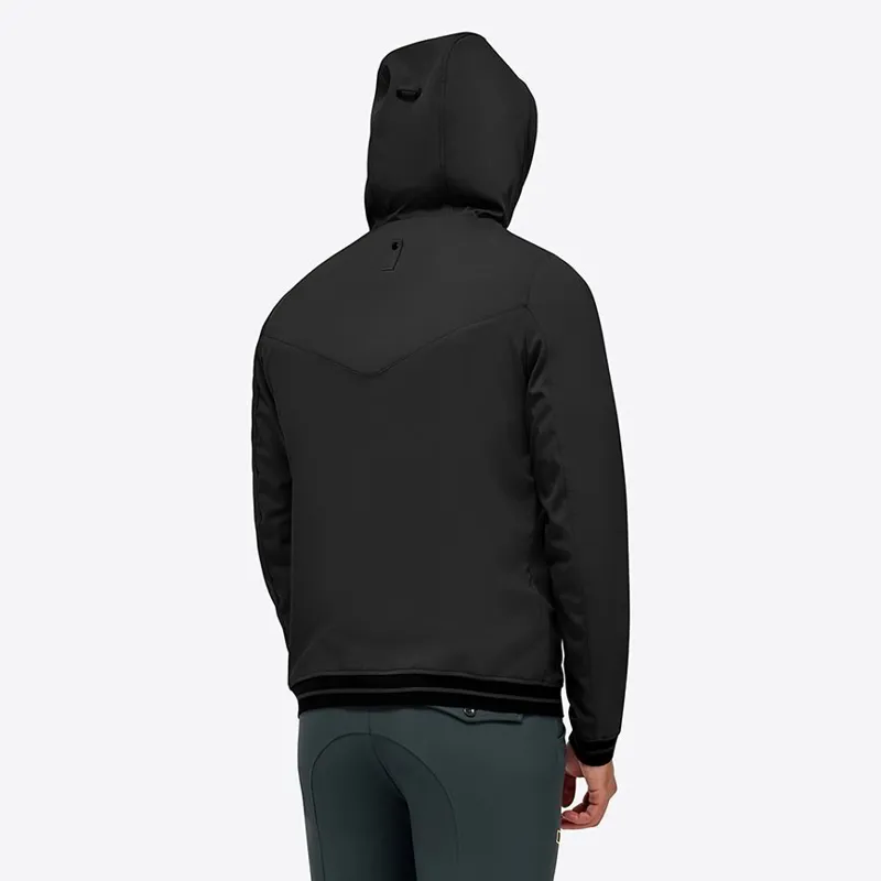Riders Gene Hooded Softshell Men's Jacket - Black-1