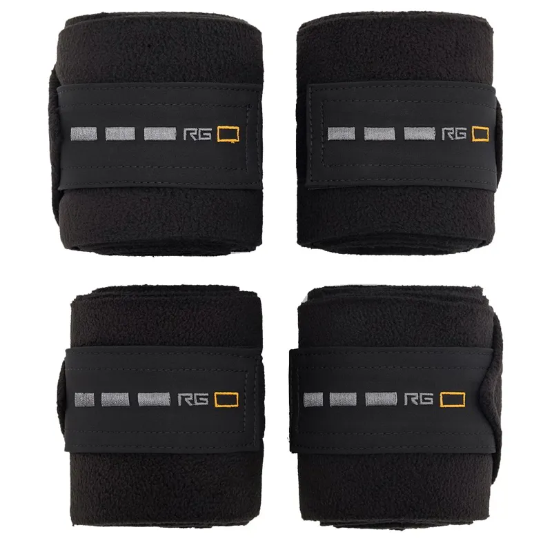 Riders Gene Fleece Polo Wraps - Black