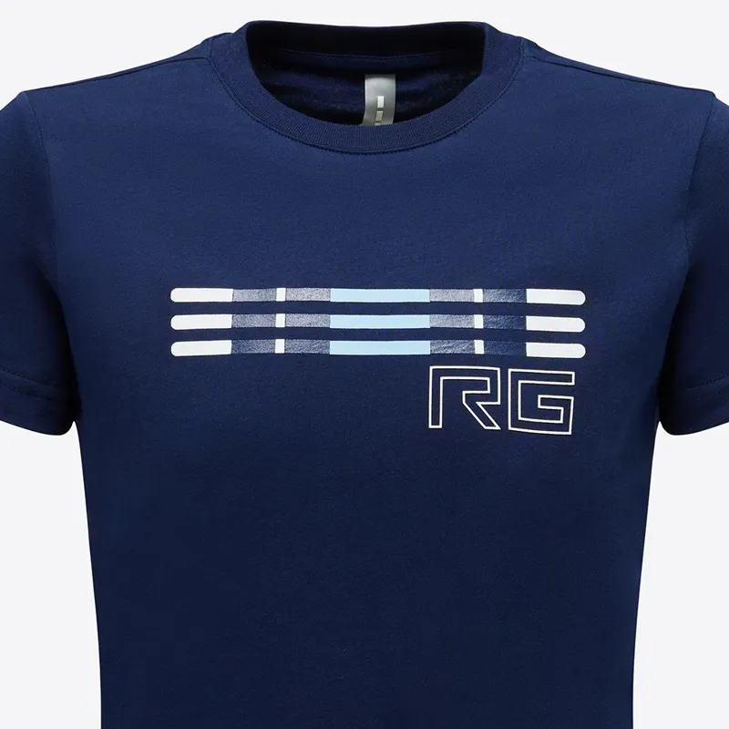 Riders Gene Triple Bar Junior Girls T-Shirt - Royal Blue-1