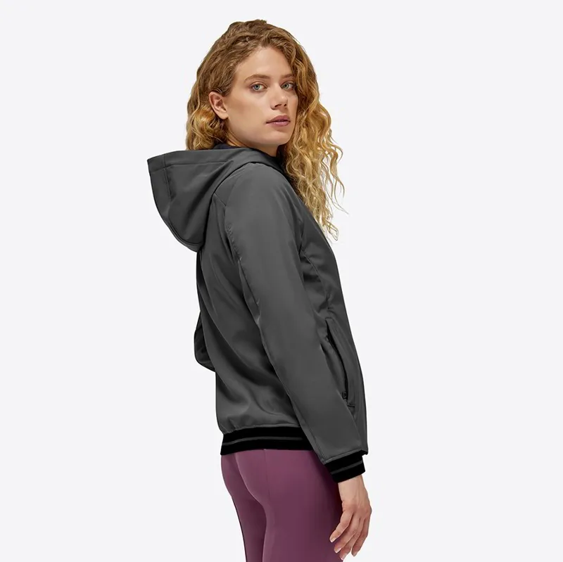 Riders Gene Softshell Womens Jacket - Black-2