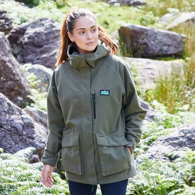 Ridgeline Rhea Womens Waterproof Jacket - Ivy Green-2