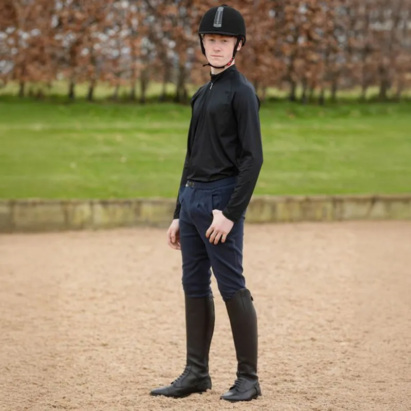 Rhinegold Essential Knee Grip Men's Breeches - Navy