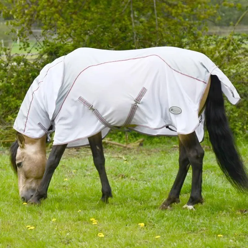 Rhinegold Mombasa Waterproof Detachable Neck Fly Sheet - Grey