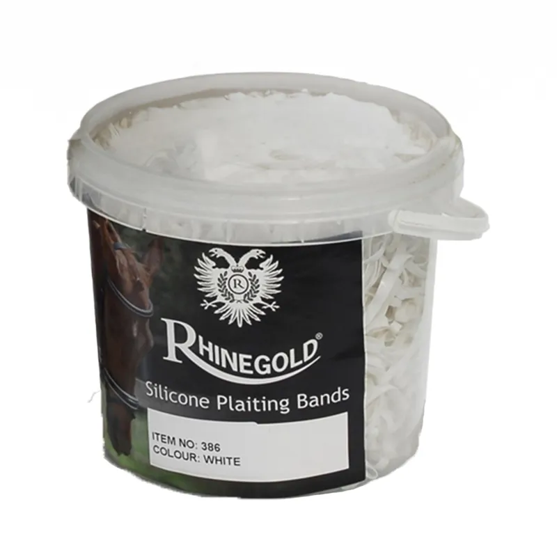 Rhinegold Braiding Bands Tub - White