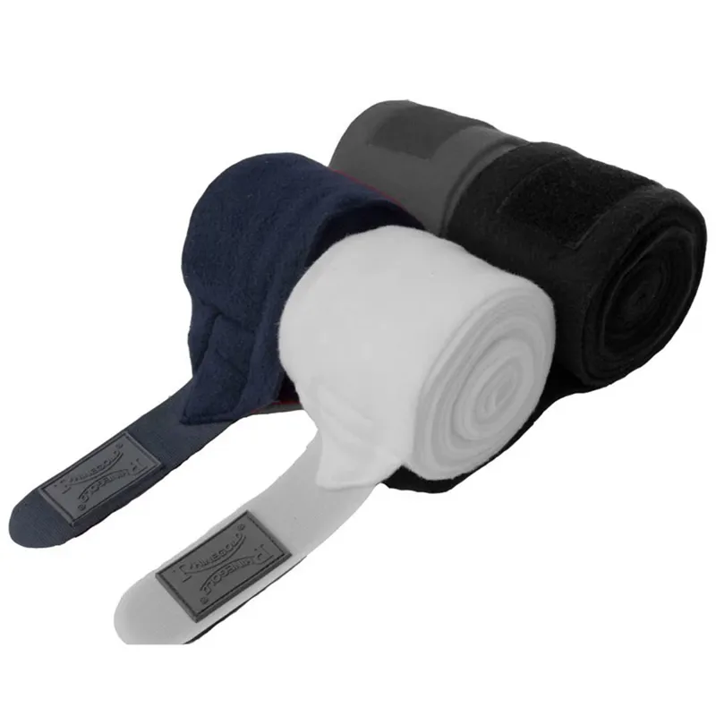 Rhinegold Fleece Stable and Travel Wraps - Navy