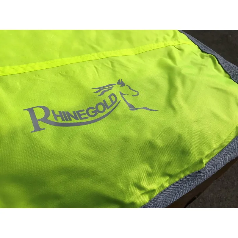 Rhinegold Horse Walker Lunge Exercise Sheet - Yellow-1