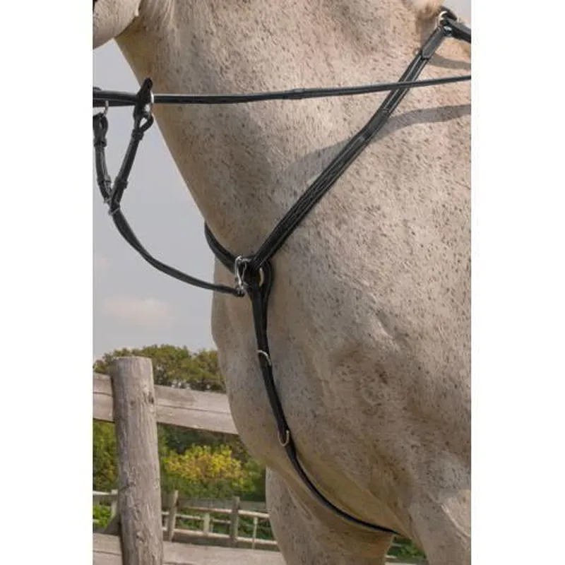 Rhinegold Elegance Range Breastplate - Black-1