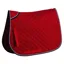Rhinegold Twin Binding Quilted Saddle Pad - Red