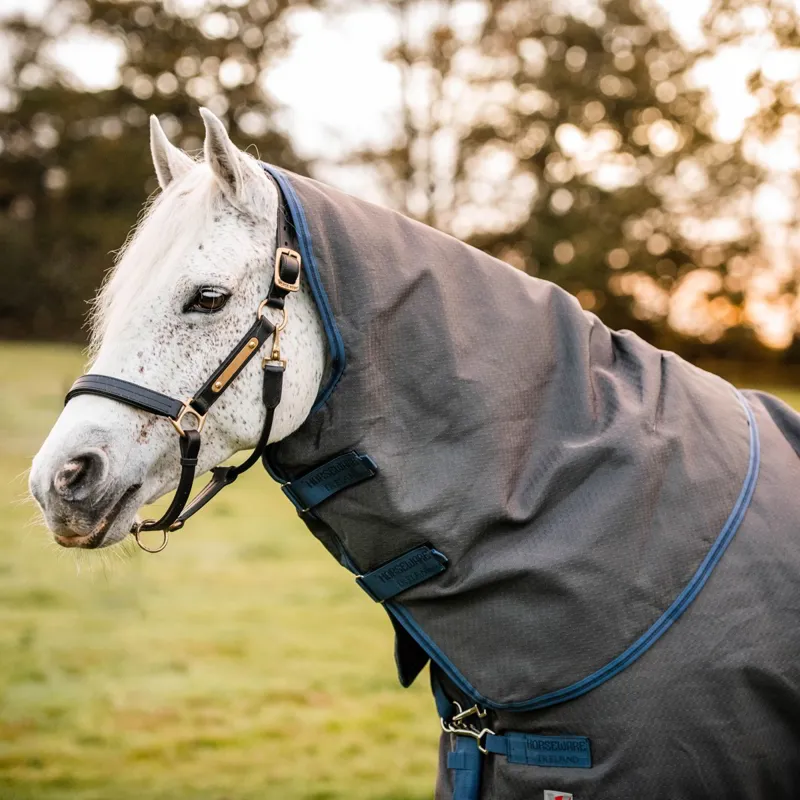 Rhino HexStop Plus 250g Vari-Layer Turnout Blanket - Grey/Indigo/Navy-5