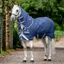 Rhino Pony Plus Vari-Layer 250g Turnout Blanket - Navy/Titanium/Blue