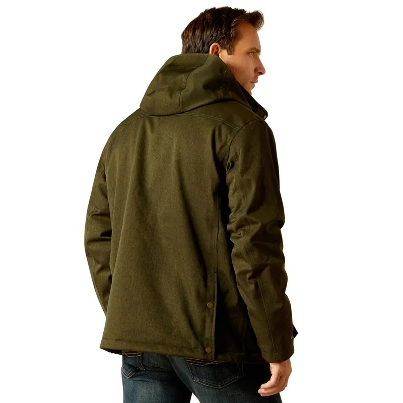 Ariat Rhodium Waterproof Insulated Men's Parka Jacket - Rosin-6