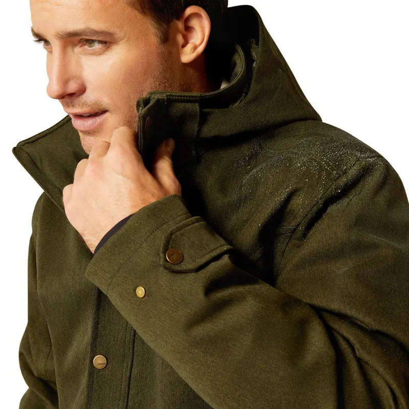 Ariat Rhodium Waterproof Insulated Men's Parka Jacket - Rosin-5