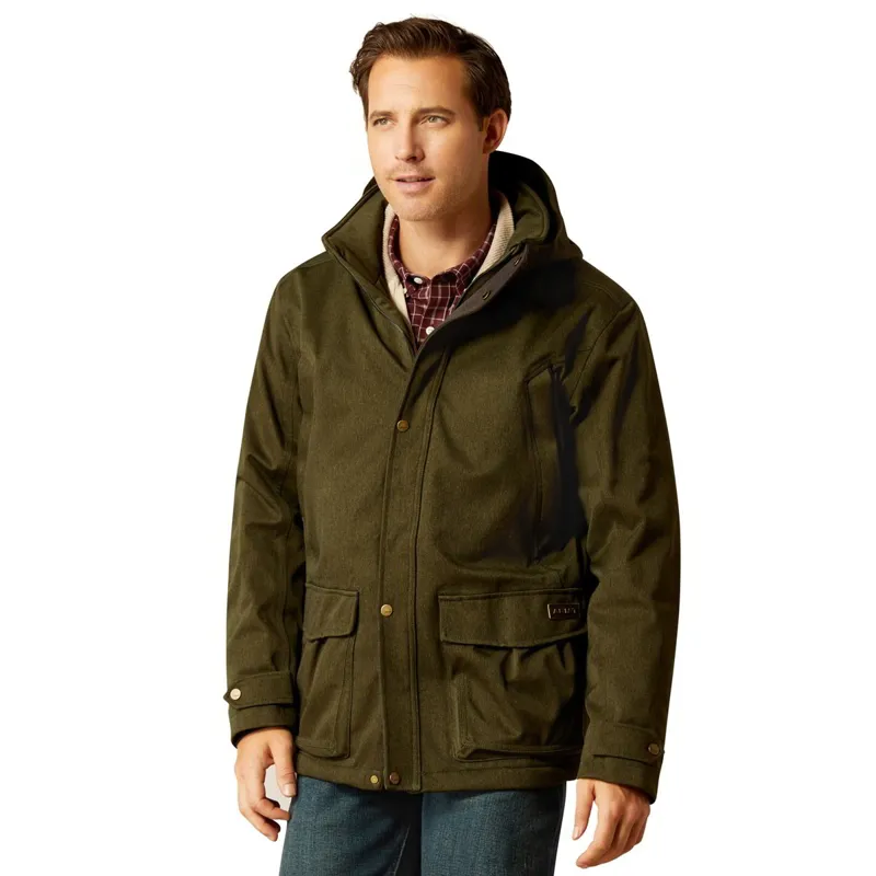 Ariat Rhodium Waterproof Insulated Men's Parka Jacket - Rosin