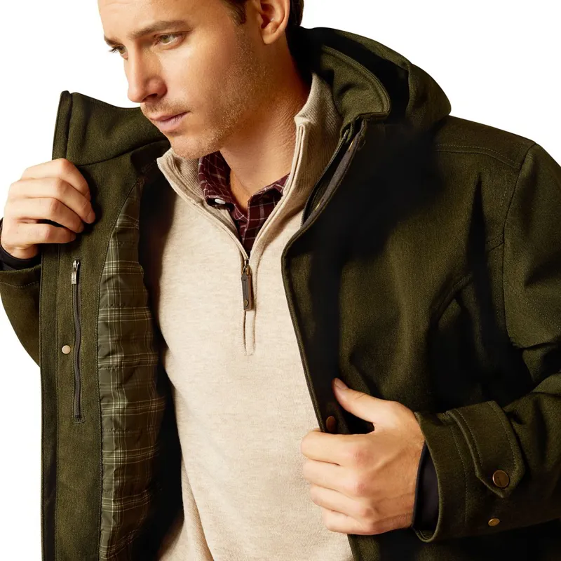 Ariat Rhodium Waterproof Insulated Men's Parka Jacket - Rosin-1