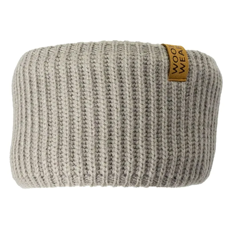Woof Wear Ribbed Headband - Stone