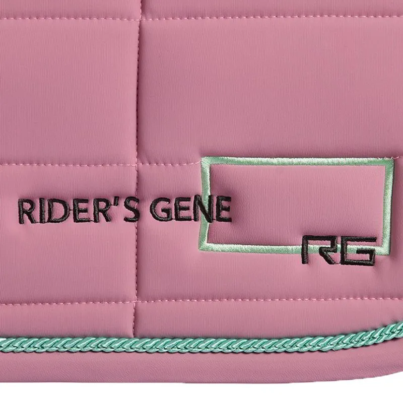 Riders Gene Jersey Jump Saddle Pad with Trim - Mauve Orchid-1