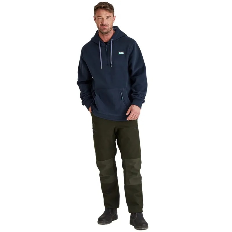 Ridgeline Ballistic Mens Hoodie - Navy-4