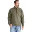 Ridgeline Brancaster 1/4 Zip Men's Pullover - Olive