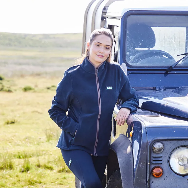 Ridgeline Brenna Women's Fleece Jacket - Navy-4