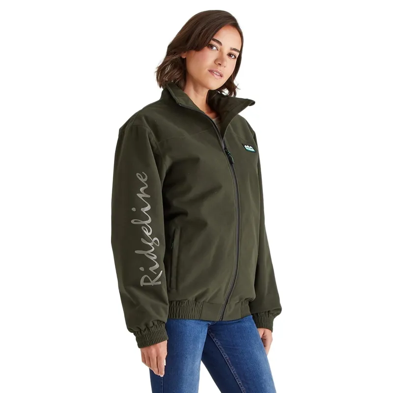 Ridgeline Brumby Women's Barn Jacket - Deep Forest-5
