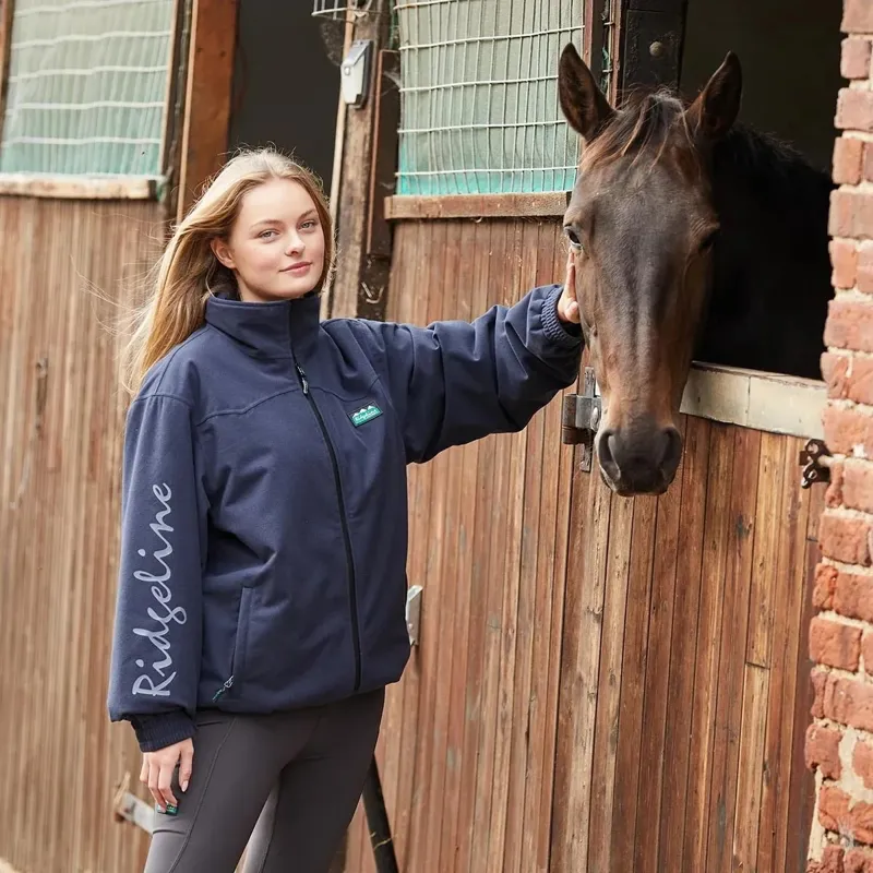Ridgeline Brumby Women's Barn Jacket - Navy-7