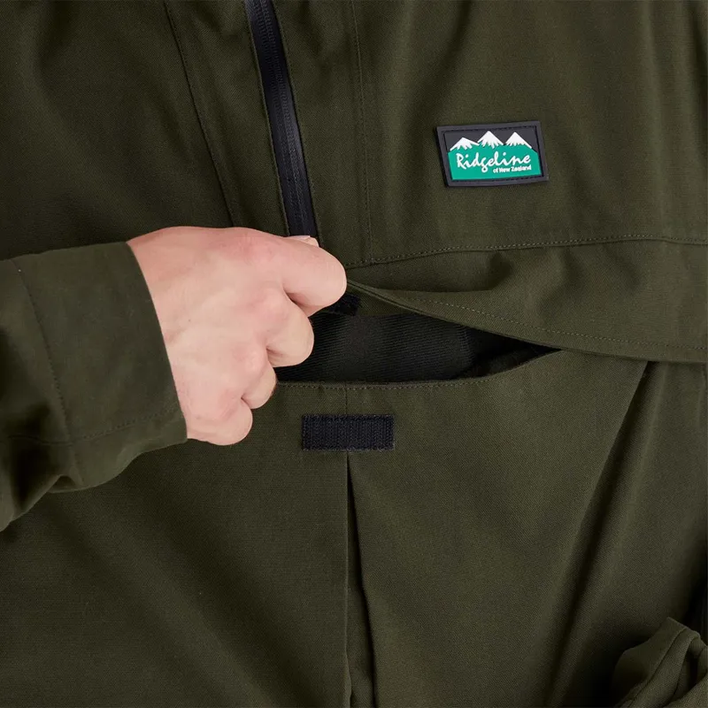 Ridgeline Cambrian Men's Waterproof Smock - Deep Forest-5