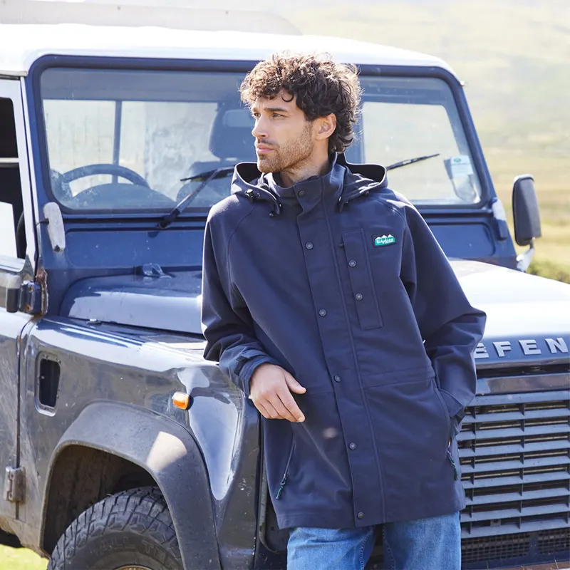 Ridgeline Monsoon Classic Men's Waterproof Jacket - Navy-5