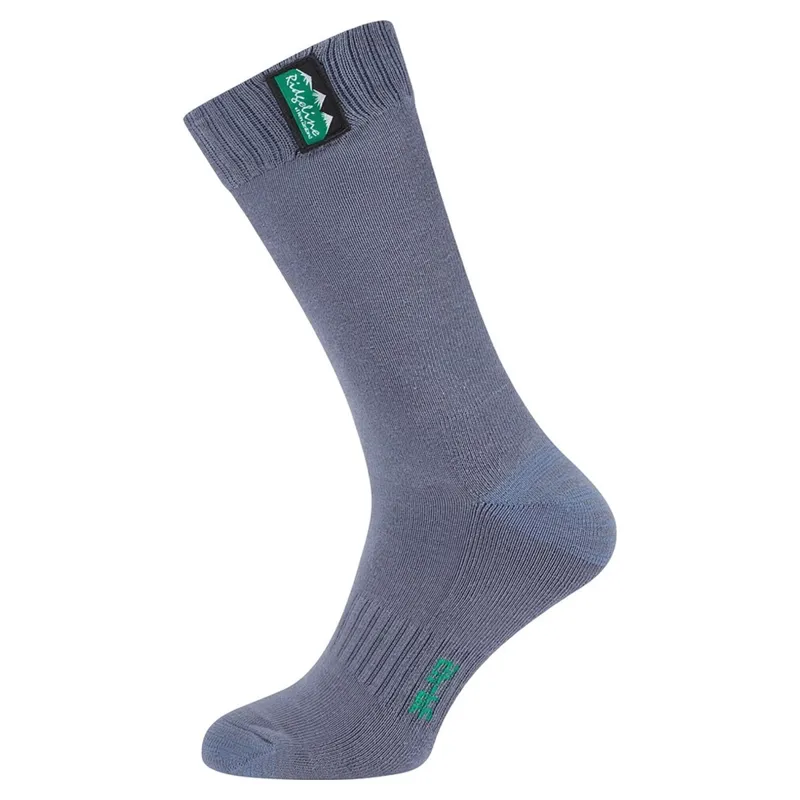 Ridgeline Cotton Work Mid Length Socks 3 Pack - Navy Multi-2