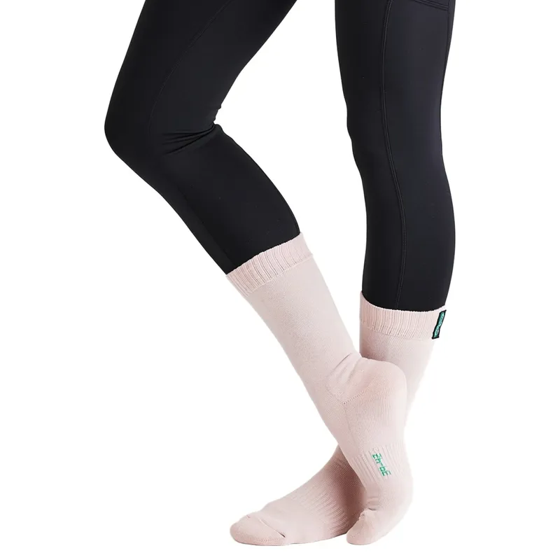 Ridgeline Cotton Work Mid Length Socks 3 Pack - Oxblood Multi-6
