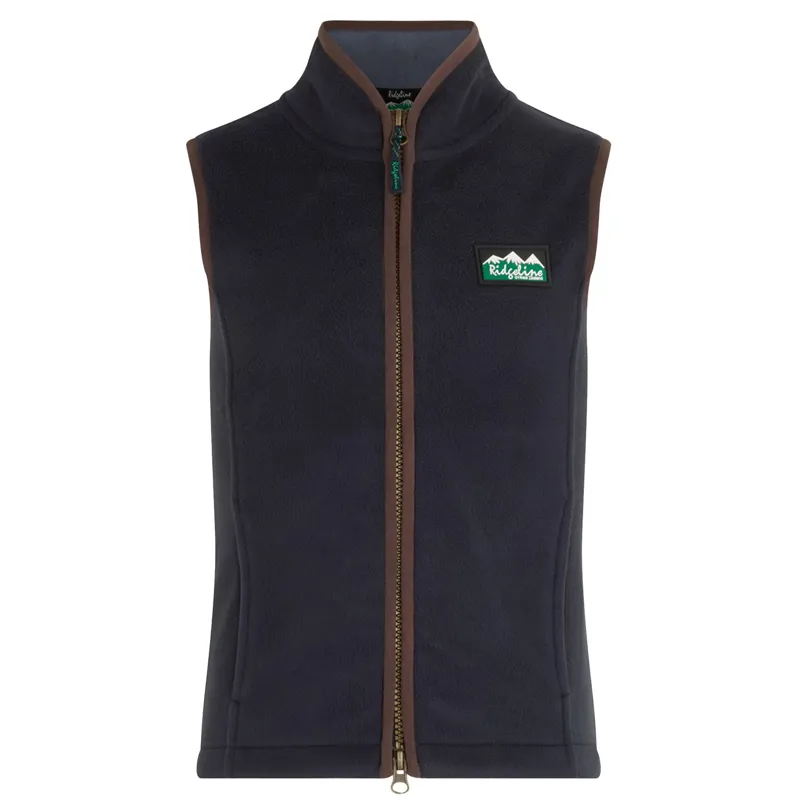 Ridgeline Kodiak Junior Fleece Vest - Navy