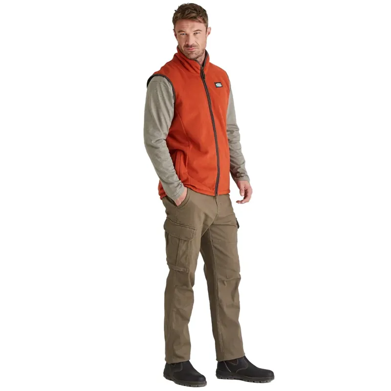 Ridgeline Kodiak Mens Vest - Russet-1