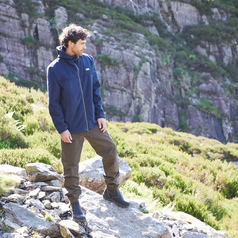 Ridgeline Kodiak Men's Fleece Jacket - Navy-5