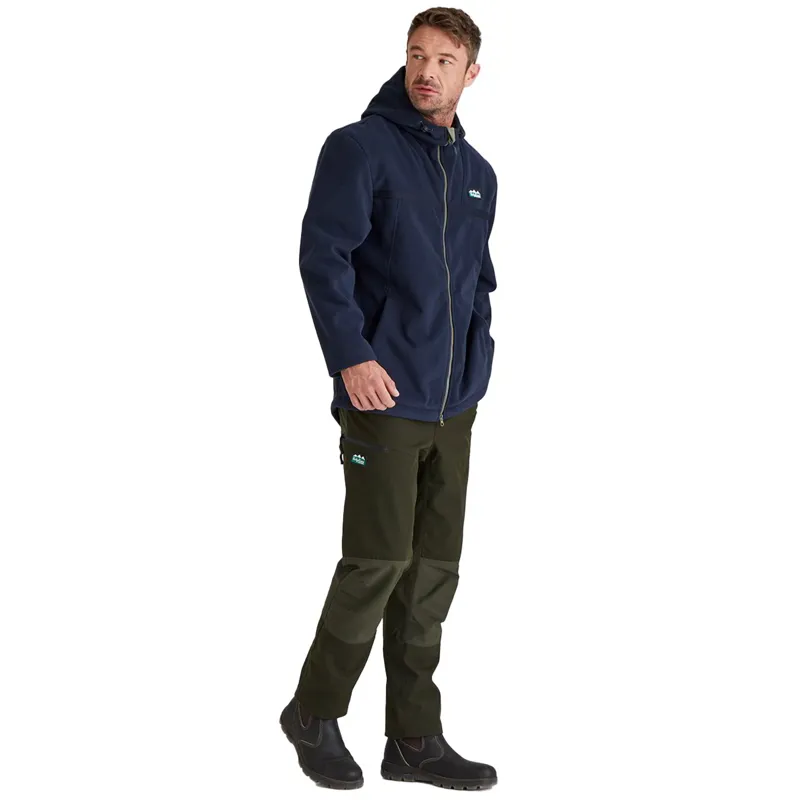 Ridgeline Kodiak Men's Fleece Jacket - Navy-4