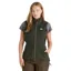 Ridgeline Kodiak Womens Fleece Vest - Deep Forest