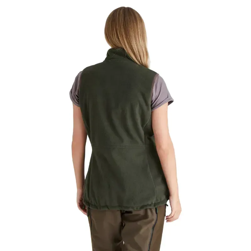 Ridgeline Kodiak Womens Fleece Vest - Deep Forest-1