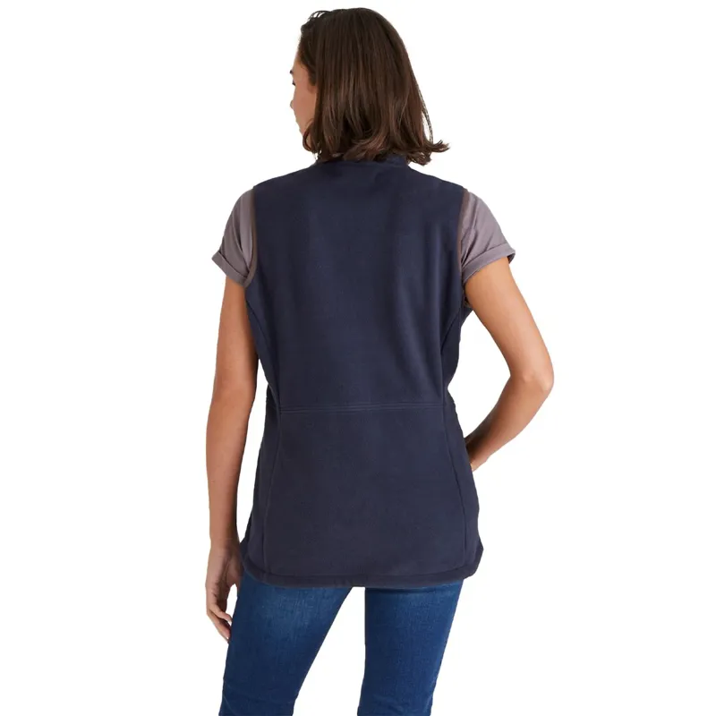 Ridgeline Kodiak Womens Fleece Vest - Navy-1