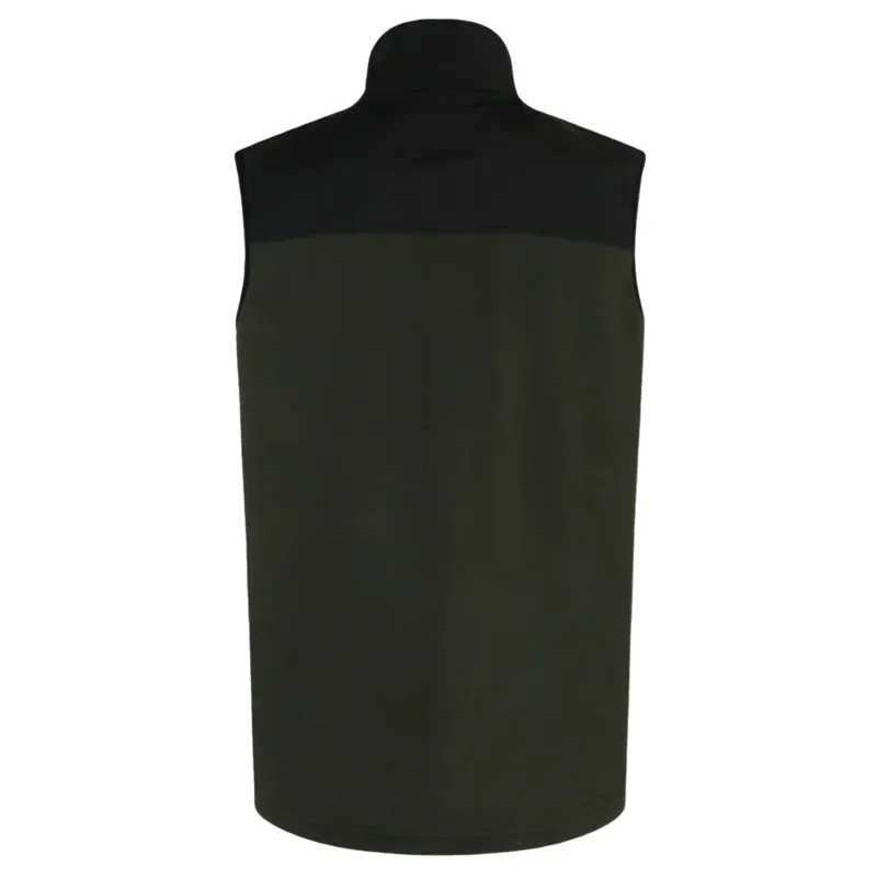 Ridgeline Hybrid Fleece Men's Vest - Deep Forest-3