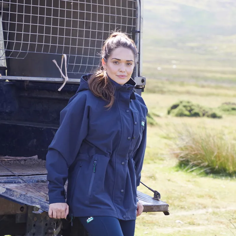 Ridgeline Monsoon Classic Women's Waterproof Jacket - Navy-5