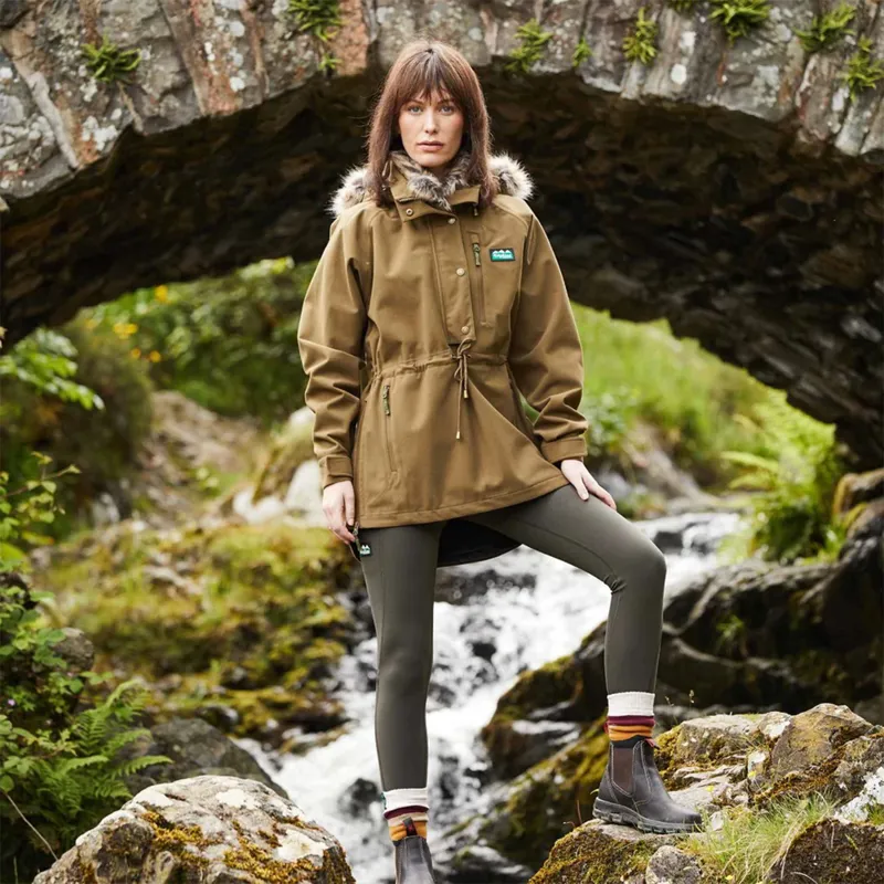 Ridgeline Monsoon Nordic Womens Smock - Teak-5