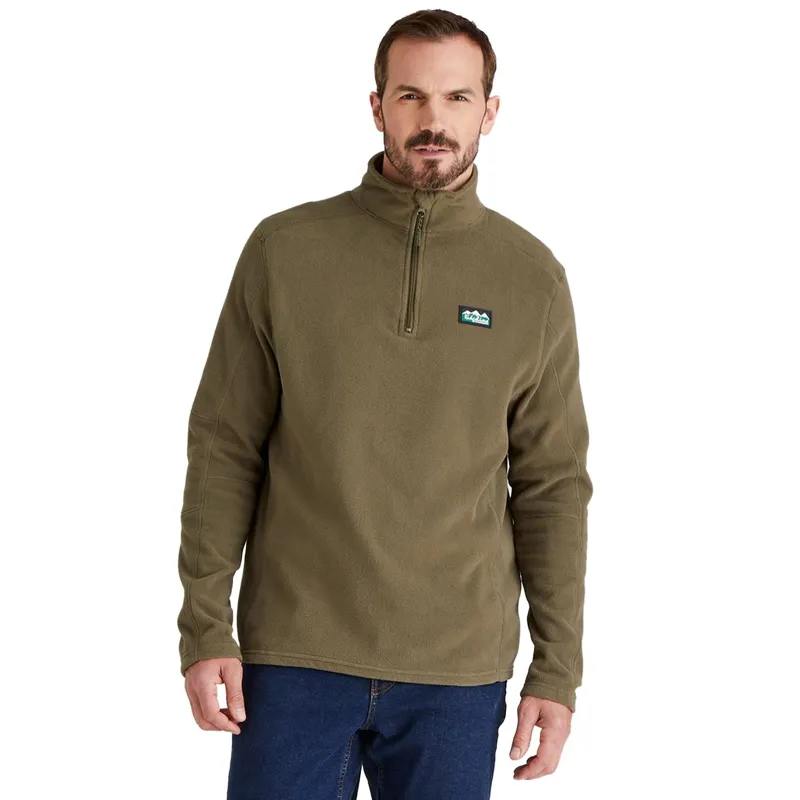 Ridgeline Narvik Men's Half Zip Fleece - Ivy Green