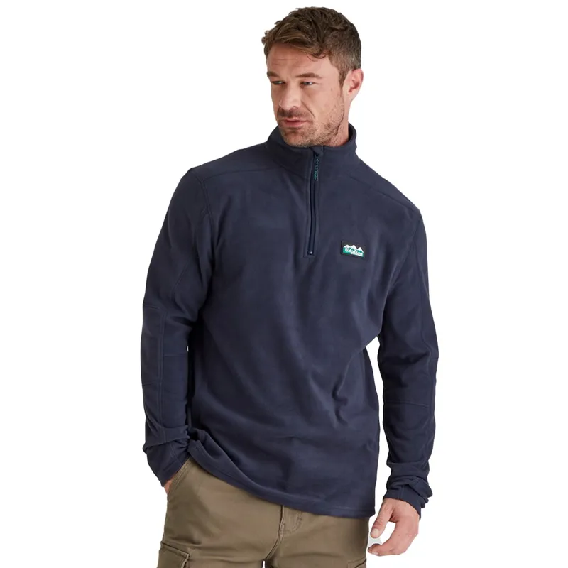 Ridgeline Narvik Men's Half Zip Fleece - Navy