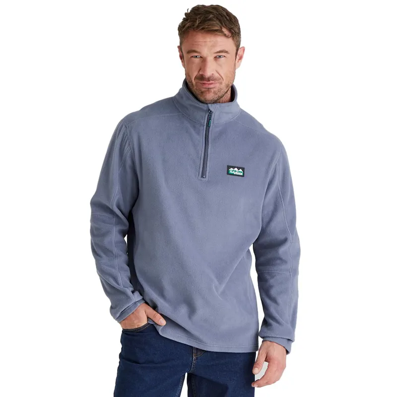 Ridgeline Narvik Men's Half Zip Fleece - Storm