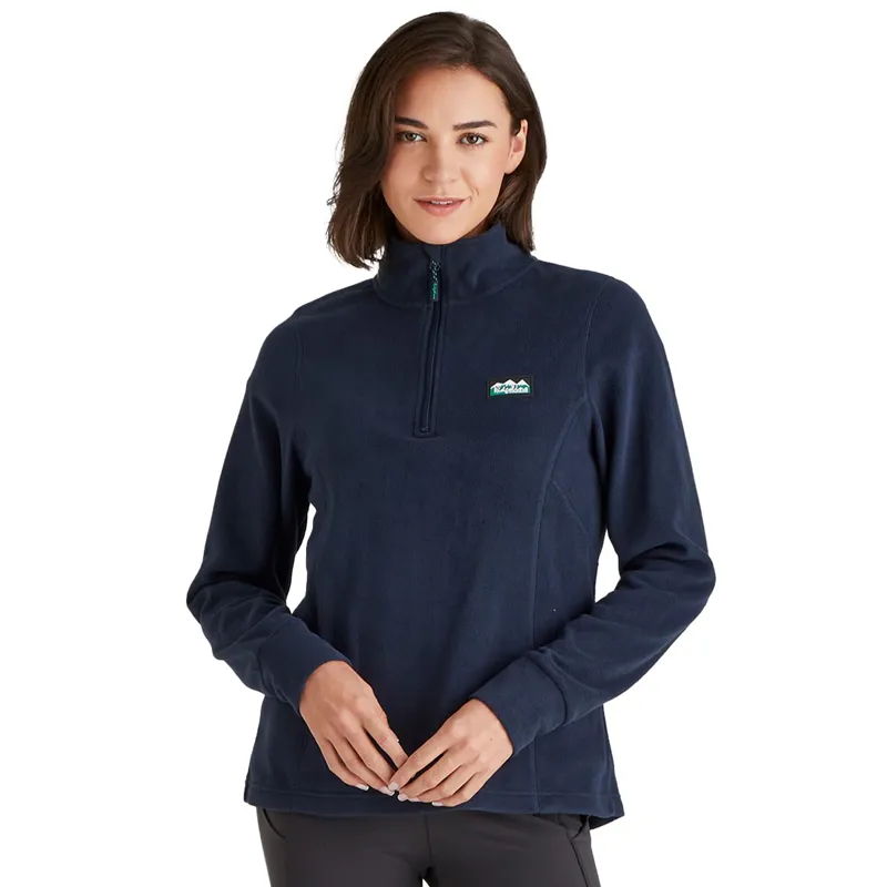 Ridgeline Narvik Women's Half Zip Fleece - Navy