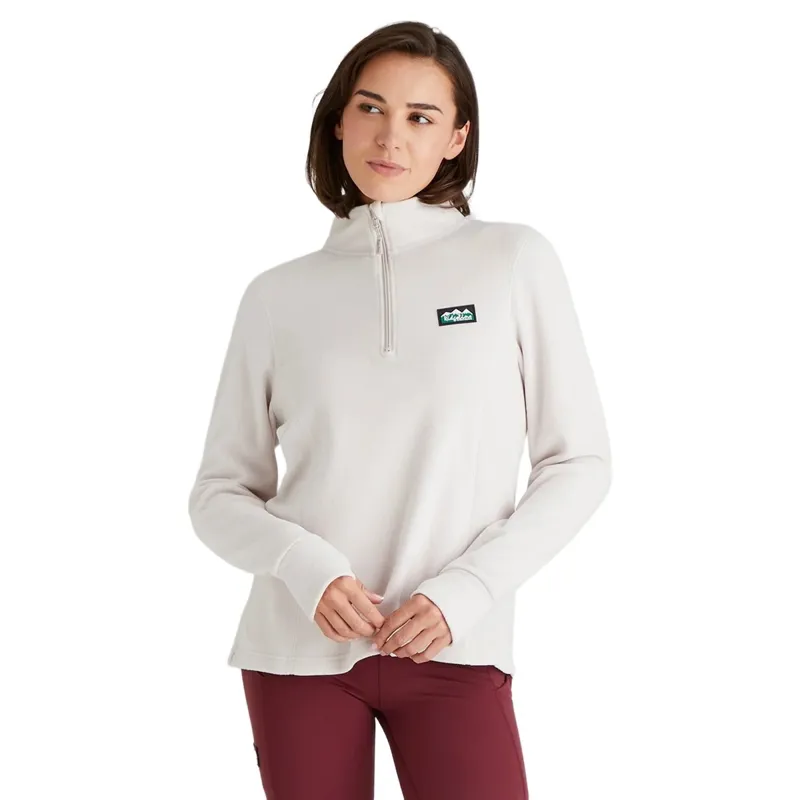 Ridgeline Narvik Women's Half-Zip Fleece - Stone